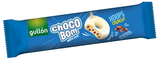 Gullón Choco Bom white choc 128g